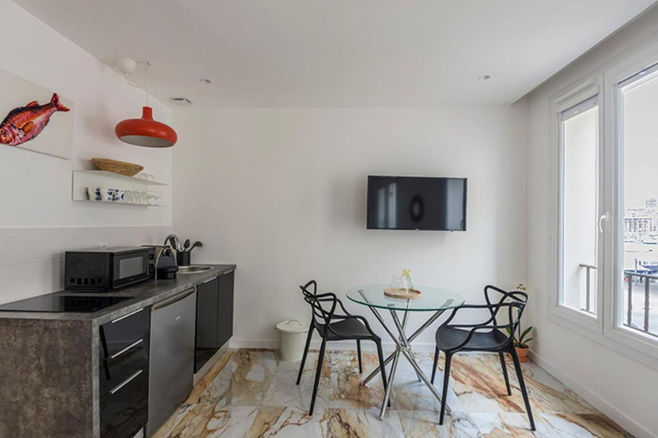 Apartmán Renovated Studio On The Old Port Marseille Exteriér fotografie